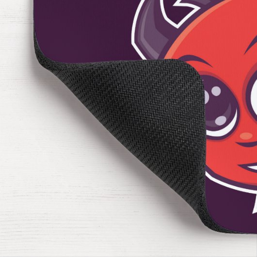 Niedlich als Hell Devil Mousepad (Ecke)