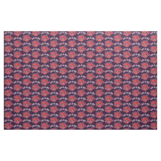 Niedlich als Hell Devil Stoff (Yard (91,4 cm))