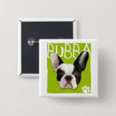 Niedlich als Knopf! Button (Vorne & Hinten)