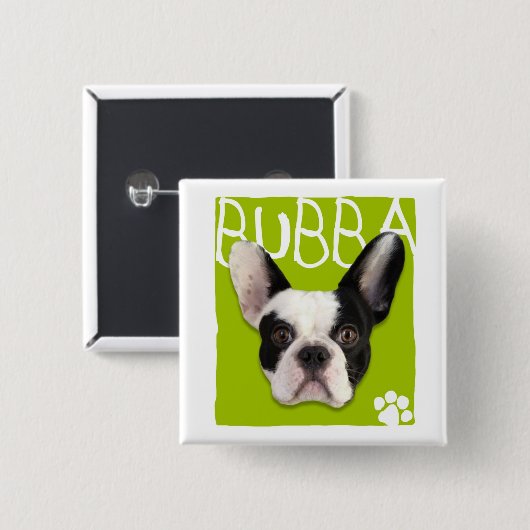 Niedlich als Knopf! Button (Vorne & Hinten)