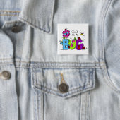 Niedlich als Wanze Button (Beispiel)