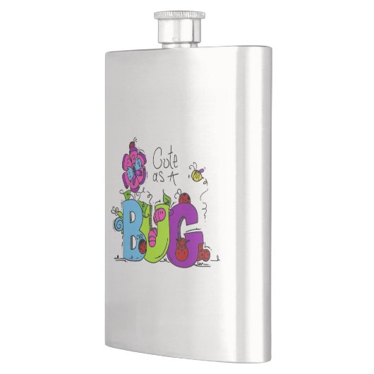 Niedlich als Wanze Flachmann (Links)