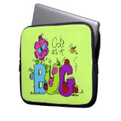 Niedlich als Wanze Laptopschutzhülle (Vorderseite Links)