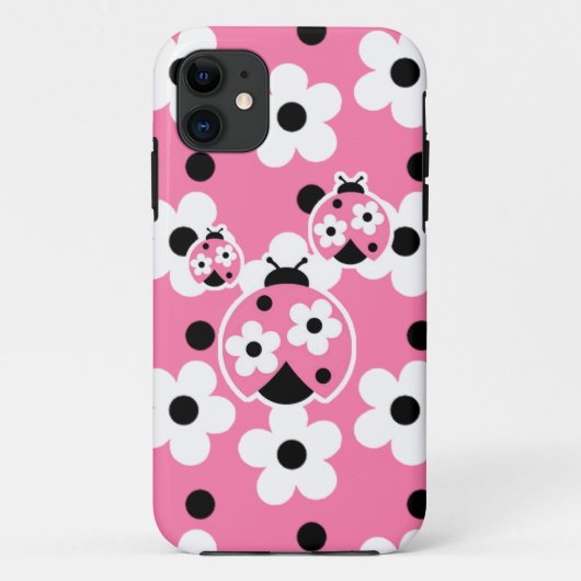 Niedlich als Wanze (Rosa) Case-Mate iPhone Hülle (Rückseite)