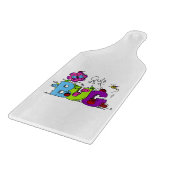 Niedlich als Wanze Schneidebrett (Ecke)