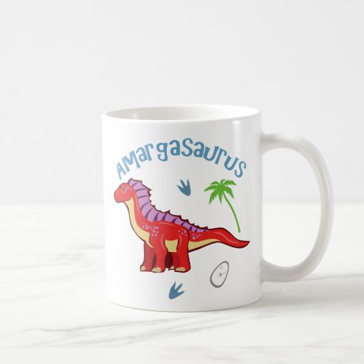 Niedlich Amargasaurus Kaffeetasse (Rechts)