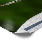 Niedlich American Robin *nach Kundenwunsch* Poster (Ecke)