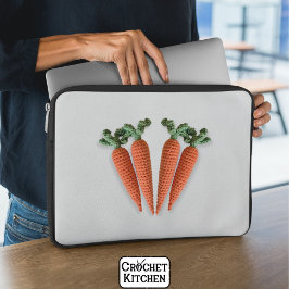 Niedlich Amigurumi Minimalistisch Crochet Carrots  Laptopschutzhülle