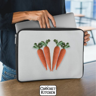 Niedlich Amigurumi Minimalistisch Crochet Carrots  Laptopschutzhülle