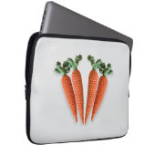 Niedlich Amigurumi Minimalistisch Crochet Carrots  Laptopschutzhülle (Vorne Rechts)