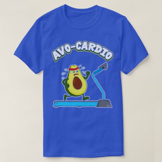 Niedlich Amp Funny AvoCardio Avocado Cardio Pun Gy T-Shirt (Design vorne)