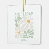 Niedlich Amsterdam Floral Keramikornament (Links)