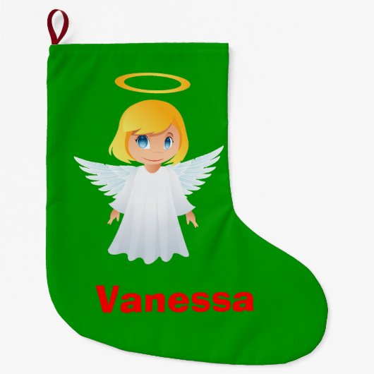 Niedlich Angel Kids Weihnachts-Strumpf Großer Weihnachtsstrumpf (Vorderseite)