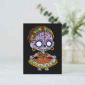 Niedlich Angolan Zombie Postkarte (Stehend Vorderseite)