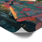 Niedlich Anime Catgirl Poster (Ecke)