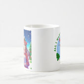 Niedlich Anime Couple Weihnachten Kaffeetasse (Mittel)