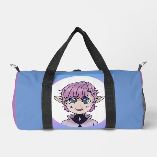 Niedlich Anime Elf Duffel Bag Duffle Bag (Vorderseite)