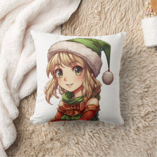 Niedlich Anime Elf Kissen