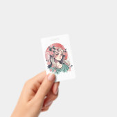 Niedlich Anime Girl Ausweis (Handheld)