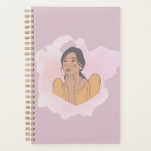 Niedlich Anime Girl Notebook Kawaii Ästhetik Planer