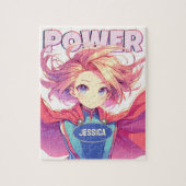 Niedlich Anime Girl Puzzle (Vertikal)