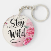 Niedlich Anime Girl Schlüsselanhänger - Boba Tea L (Rückseite)