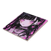 Niedlich Anime Goth Girl Fliese (Seite)