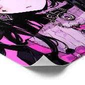 Niedlich Anime Goth Girl Poster (Ecke)