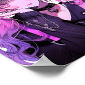 Niedlich Anime Goth Girl Poster (Ecke)