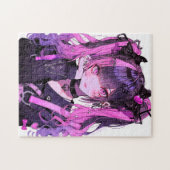 Niedlich Anime Goth Girl Puzzle (Horizontal)