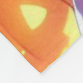 Niedlich Anime Halloween Hexe Fleecedecke (Ecke)