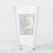 Niedlich Anime Halloween Hexe Glas (Rückseite)
