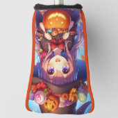 Niedlich Anime Halloween Hexe Golf Headcover (Rotieren 90)