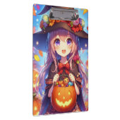 Niedlich Anime Halloween Hexe Klemmbrett (Rechts)