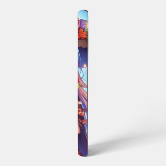 Niedlich Anime Halloween Hexe Samsung Galaxy Hülle (Linke Seite)