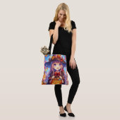Niedlich Anime Halloween Hexe Tasche (Am Model)