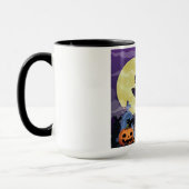 Niedlich Anime Halloween Hexe Tasse (Links)