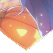 Niedlich Anime Halloween Hexe Tischdecke (Schrägansicht)