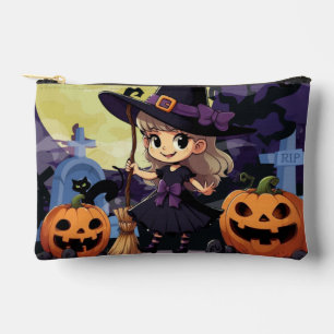Niedlich Anime Halloween Hexe Zubehörtasche