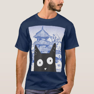 Niedlich Anime Kitten Neko Japan Manga Harajuku Ot T-Shirt