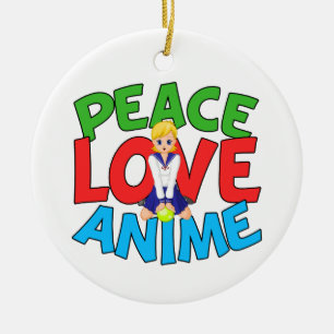 Niedlich Anime Lover Weihnachten Keramik Ornament