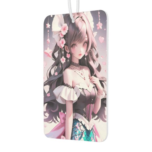 Niedlich Anime Mermaid Car Fragrance Autolufterfrischer (Links)