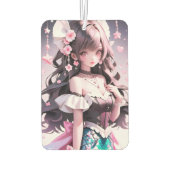 Niedlich Anime Mermaid Car Fragrance Autolufterfrischer (Rückseite)