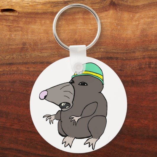 Niedlich Anime Mole Schlüsselanhänger (Vorderseite)