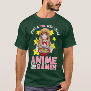 Niedlich Anime nur ein Mädchen, das Anime und Räub T-Shirt