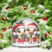Niedlich animierte Enten Schneeglobe Schneekugeln (Weihnachten)