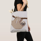 niedlich animierter Faultier Tasche (Von Nahem)