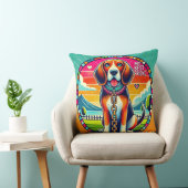 Niedlich animierter Hund Kissen (Stuhl )