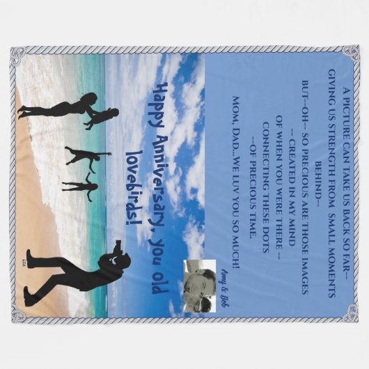 Niedlich anpassbare Gewindeverkleidung Fleecedecke (Vorderseite (Horizontal))