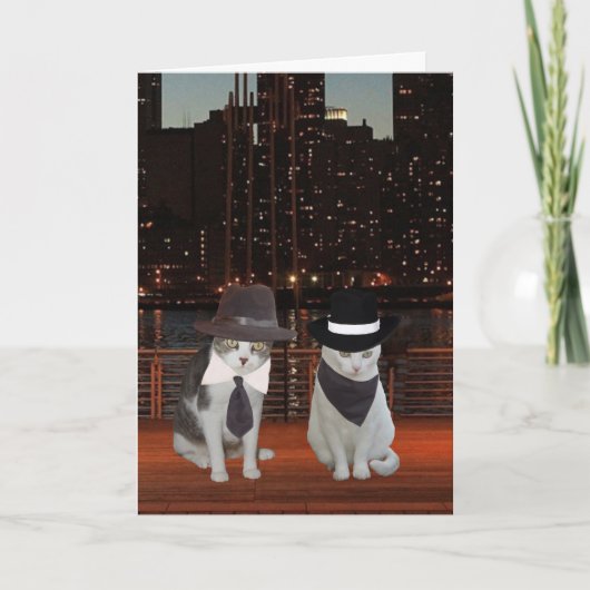 Niedlich anpassbare Jubiläumskarte Karte (Vorderseite)